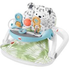 Fisher price sit me up Baby Care Fisher Price Deluxe Sit-Me-Up Floor Seat With Toy Bar Multi Multi Infant Seat