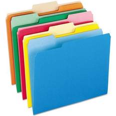 Staples Binders & Folders Staples Pendaflex Two-Tone File Folders, Top