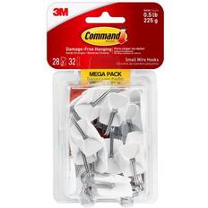Paper Clips & Magnets Command Small Wire Hooks Mega Pack, Hooks