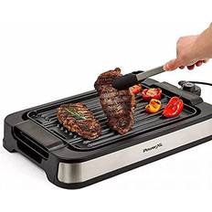 Electric Grills PowerXL Indoor Grill & Griddle Stainless Steel/black black