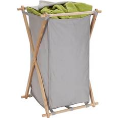 Household Essentials Collapsible Wood X-Frame Laundry