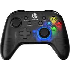 GameSir T4 Wireless PC Controller Wired Game Gamepad 4 Customizable Buttons Dual Shock for Windows 10/8.1/8/7 Black