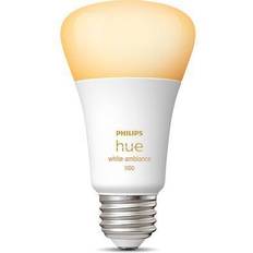 Pear Light Bulbs Philips Hue White Ambiance LED Lamps 75W ‎E26
