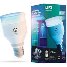 Lifx Light Bulbs Lifx Clean Multi-Color Smart Wi-Fi LED Lamps 11.5W E26