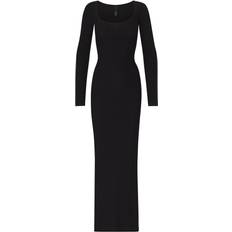 Black Dresses SKIMS Soft Lounge Long Sleeve Dress - Onyx