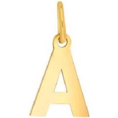 Charms & Anheng Nordahl Andersen Siersbøl A-Z Letter Pendant - Gold