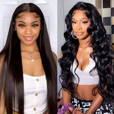 Lace front wig HD Lace Front Wig 14 inch Natural Black
