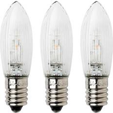 Konstsmide LEDs Konstsmide E10 0.3 W 24 V spare bulbs pack of 3