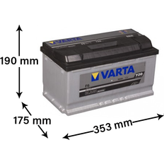 Varta Starterbatteri 5901220723122
