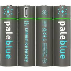 Aa batterier Paleblue AA USB Rechargeable Smart Batteries