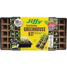Greenhouse Accessories Jiffy Peat Strips N' Greenhouse Seed Starting Kit Labels