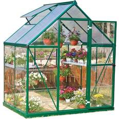 Freestanding Greenhouses Palram Canopia Outdoor Hybrid 6' Greenhouse Green