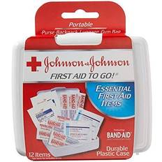 First Aid Johnson & Johnson First Aid To Go Essential Emergency Kit