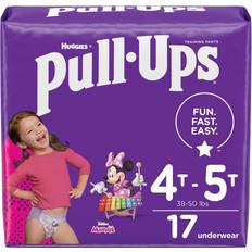 Diapers Huggies Pull-Ups Learning Designs Girls' Training Pants Size 6 17kg-23kg 17pcs