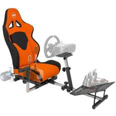 Controller & Console Stands OpenWheeler GEN3 Racing Wheel Stand Cockpit Orange on Black Fits All G923 G29 G920