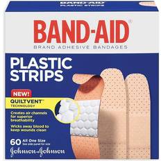 First Aid Kits Band-Aid Plastic Strips 60-pack