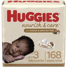 Huggies Baby Skin Huggies Nourish & Care Baby Diaper Wipes Scented 56pcs