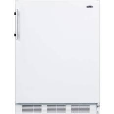 24 inch wide mini refrigerator Summit Appliance 5.1 cu. ft. Mini White
