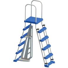 Pool Ladders Swimline Hydrotools Above Ground Pool Entry Ladder, 87950/87952L