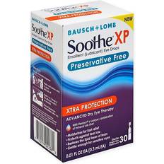 Preservative free eye drops Bausch + Lomb Soothe Xp 30-Count Preservative Free Lubricant Eye Drops