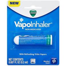 Vicks VapoInhaler Portable Non-Medicated Nasal Inhaler, Menthol
