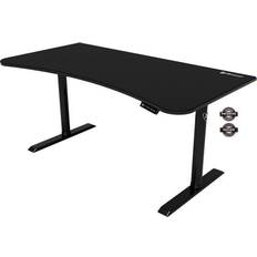 Arozzi Gaming Accessories Arozzi Moto Motorized Ultrawide Curved Office/Gaming Sit-Stand Desk with Cable Management Netting, Mount/Wire Management Cut-Outs.