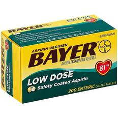 Bayer Medicines Bayer Aspirin Regimen Low Dose Safety Coated 81 Gel