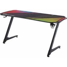 LED-Beleuchtung Gamingtische X Rocker Jaguar Esports Gaming Desk - Dark Grey, 1500x600x750mm