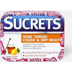 Sucrets Sore Throat, Cough & Dry Mouth Lozenges Honey Lemon - 18.0 ea