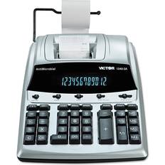 Calculators Victor 1240-3A 12-Digit Desktop Calculator, Silver Silver