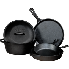 Lodge Cookware Lodge Cast Iron Cookware Set with lid 5 Parts