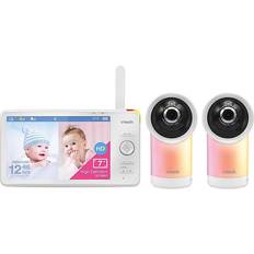 Vtech smart baby monitor Child Safety Vtech Rm7766-2Hd 2 Camera 1080P Smart Wifi Baby Monitor In White White 7in
