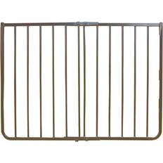 Home Safety Cardinal Gates Outdoor Angle Baby Gate Brown