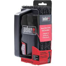 Weber Cleaning Brushes Weber Grill Grate Scrubber includes 3-Pads, Black