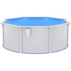 Bassengstiger vidaXL Be Basic Pool med sandfilterpump 360x120 cm