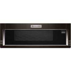 Low profile microwave over the range KitchenAid 1000-Watt Low Profile Black