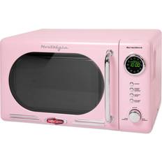 Pink Microwave Ovens Nostalgia NRMO7PK6A Pink