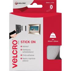 Velcro tape Byggematerialer Velcro Brand Stick On Tape 20mm 2.5m