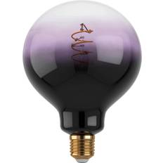 Eglo Leuchtmittel Eglo E27 G125 LED Leuchtmittel 85lm 4W 360° 1800K extra-warmweiss schwarz-violett-transparent 125x173mm dimmbar