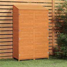 VidaXL Sheds vidaXL Garden Shed Brown 102x52x174.5 Solid Wood Fir (Building Area )