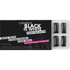 Curaprox black is white Curaprox Dental Chewing Gum Black Is Chewing