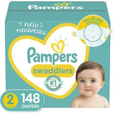 Diapers Pampers Swaddlers Hypoallergenic Soft Diapers Size 2 148ct