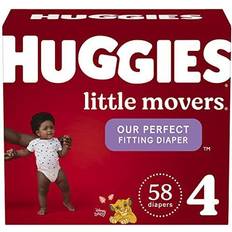 Diapers Huggies Little Movers Size 4 10-17kg 58pcs