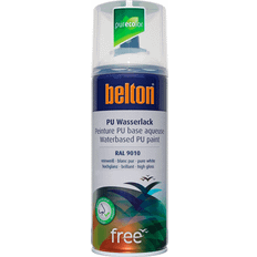 Belton Free high gloss farvespray RAL 9010 ren Lackfarbe Weiß 0.4L