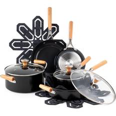 Brooklyn Steel Co. Atmosphere Cookware Set with lid 12 Parts