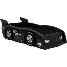 Delta Children Grand Prix Race Car Toddler-to-Twin Bed 45.3x94.5"