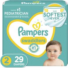 Pampers Grooming & Bathing Pampers Swaddlers Diapers Size 2 5-8kg 29Pcs