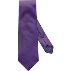 Herren - Rot Krawatten Eton Solid Silk Classic Tie