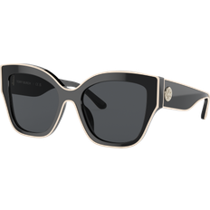 Tory Burch Sunglasses NZ - Silver Grey Womens Gloria Pilot