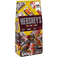 Hershey's Chocolate Bar Miniatures Assortment, Pack of 180, 209-00053